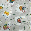 Babzsákfotel gyerekeknek lámás mini kagyló