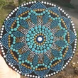 bőség mandala pontozott