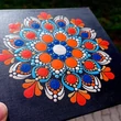 pontozott mandala