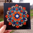 mandala pontozott