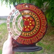 pontozott mandala öröknaptár