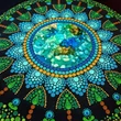 mandala pontozott