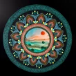 mandala pontozott