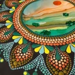 mandala pontozott