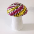Pontfestett gomba pink