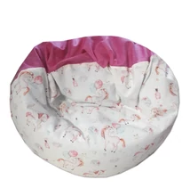 Pink-unikornisos mini fánk babzsák