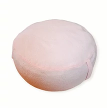 Rózsaszín teddy puff padlópárna 60 cm