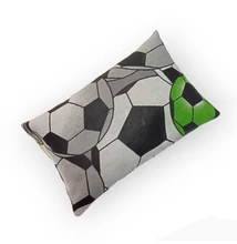Babzsák 10X15cm, Szines focis