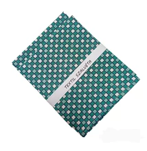 Textil szalvéta, zöld - fehér kockás (2db)