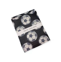 Textil szalvéta - fekete, focis (2db)