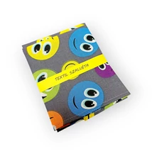 Textil szalvéta - Szürke smiley (2db)