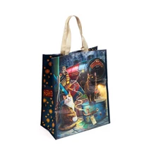 Misztikus macskákkal díszített bevásárlótáska, amely az intuíció és a belső bölcsesség energiáját hordozza. Tágas, strapabíró és különleges megjelenésű.