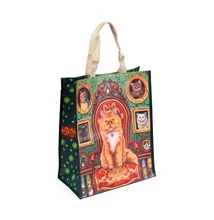 Misztikus macskákkal díszített bevásárlótáska, amely az intuíció és a belső bölcsesség energiáját hordozza. Tágas, strapabíró és különleges megjelenésű.