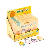 Cuki cicás mágneses könyvjelző szett négy darabos kiszerelésben