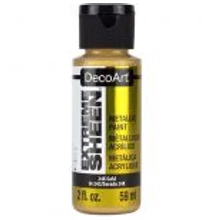DecoArt Americana Extreme Sheen metál akril festék, 24K Gold