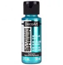 DecoArt Americana Extreme Sheen metál akril festék, Aquamarine