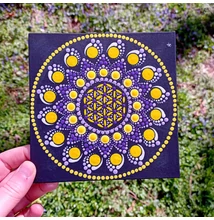 mandala pontozott