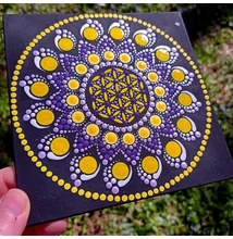 mandala pontozott