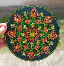 mandala pontozott