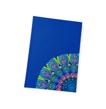 Pontozott mandalás határidőnapló 2026 napi bontással, 21x15 cm