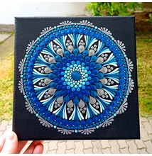 pontozott mandala