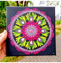 pontozott mandala