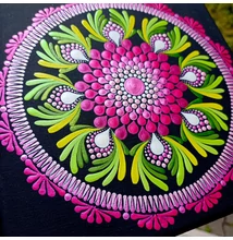 pontozott mandala
