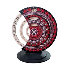 pontozott mandala öröknaptár