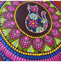 pontozott mandala
