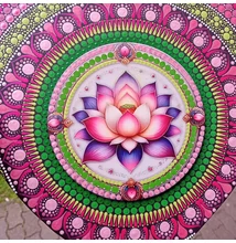pontozott mandala