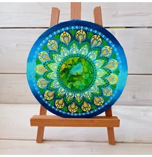 mandala pontozott
