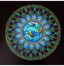 mandala pontozott