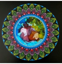 mandala pontozott