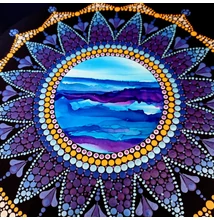 mandala pontozott