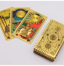 Arany tarot kártya szett 