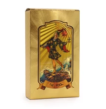 Arany tarot kártya szett 