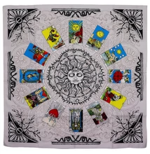 nap mintás tarot kártya kendő 