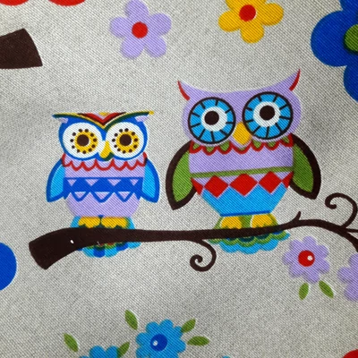Babzsákfotel gyerekeknek baglyos mini kagyló