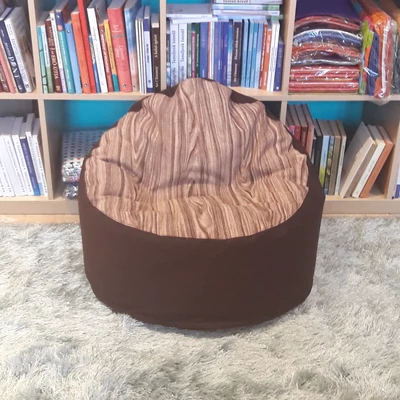 Babzsákfotel gyerekeknek deszkás