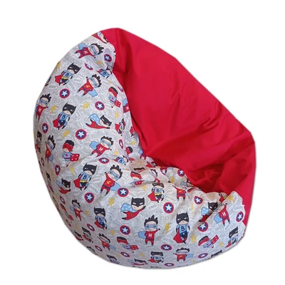 Szuperhősös mini fánk babzsák