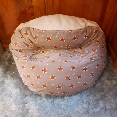 Rókás wellsoft mini fánk babzsák