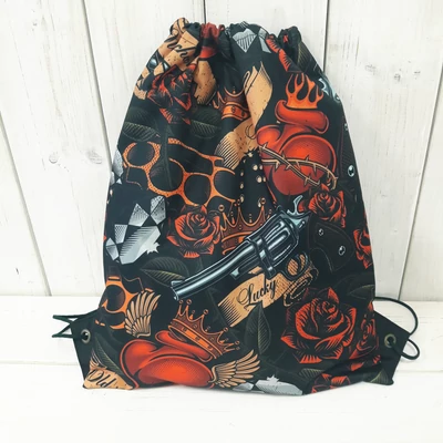 Old school rock'roll gymbag gymbag