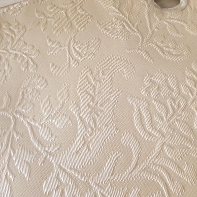 Mini obag táska belső beige virágos textilbőr, gallérral