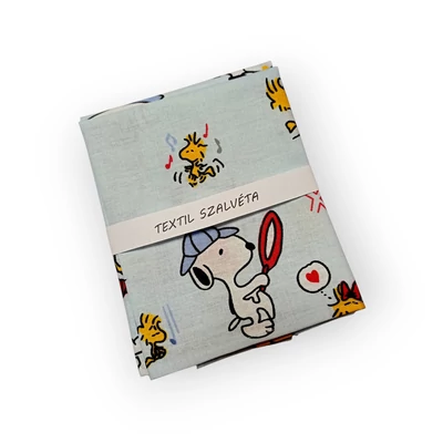 textil szalvéta iskola kezdés, környezettudatos