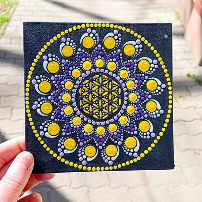 pontozott mandala