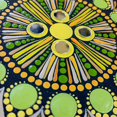 pontozott mandala