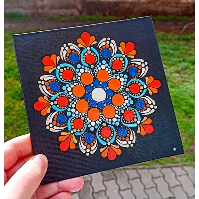 pontozott mandala