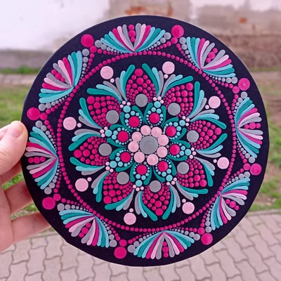 mandala pontozott
