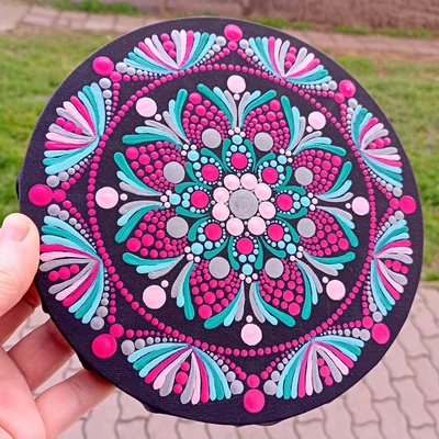 pontozott mandala