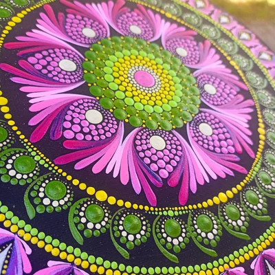 pontozott mandala